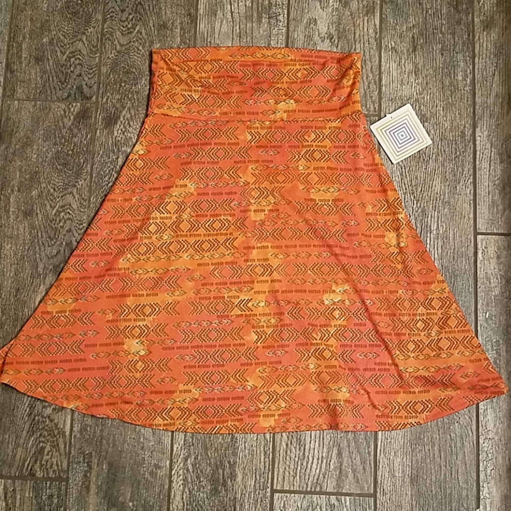 NWT lularoe flare skirt